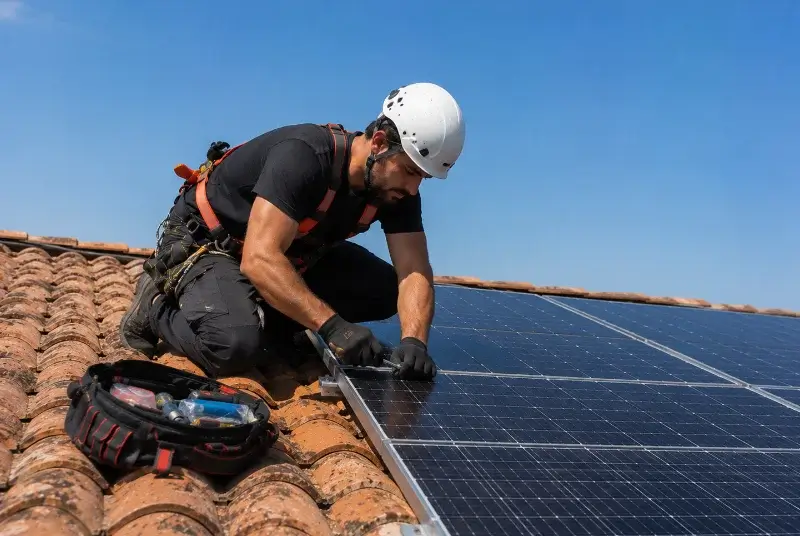 Maintenance et monitoring de panneaux solaires à Plateau d'Hauteville